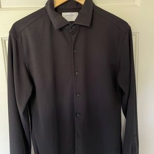 Ministry of Supply Men's Button-Down, Large Slim